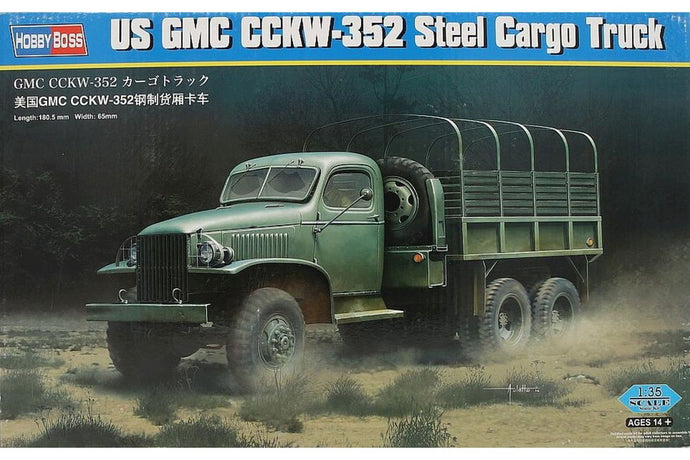 US GMC CCKW-352 Steel Cargo Truck/ HobbyBoss 1/35 模型
