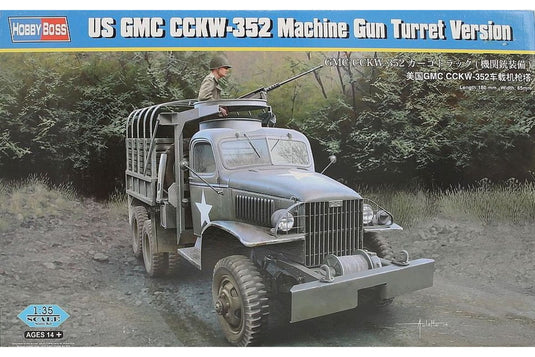 US GMC CCKW-352 Machine Gun Turret Version モデルキット/ HobbyBoss 1/35 模型
