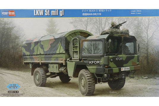 German MAN-5 5t mil gl モデルキット/ HobbyBoss 1/35 模型