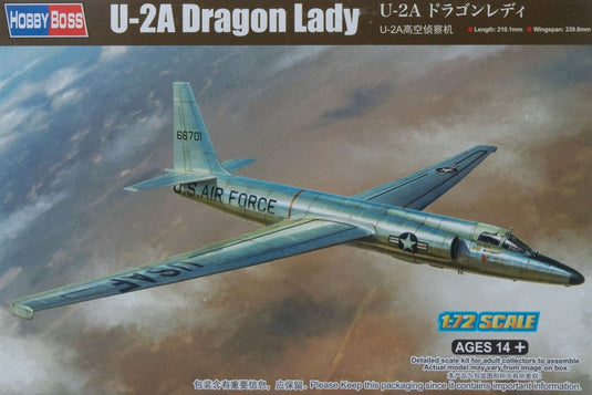 U-2A Dragon Lady モデルキット/ HobbyBoss 1/72 模型