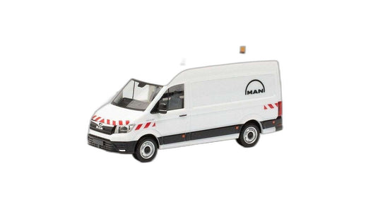 MAN TGE 3.180 ボックス ハイルーフ ZY.HE095 1289/ Herpa 1/87  模型 ミニカー