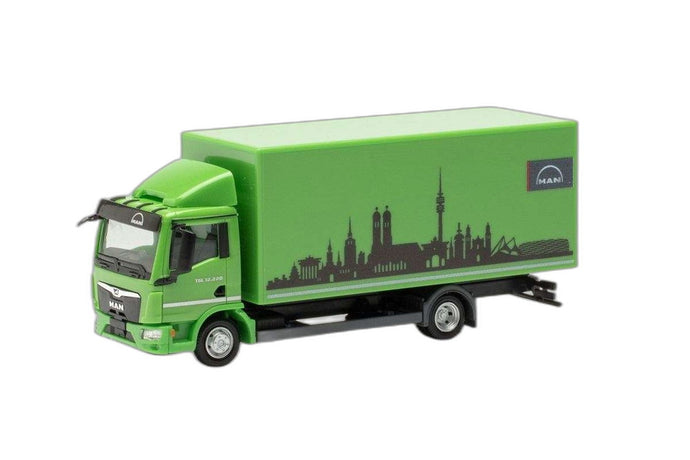MAN TGL CC 12.220 ボックストラック ZY.HE095-1296/ Herpa 1/87  模型 ミニカー