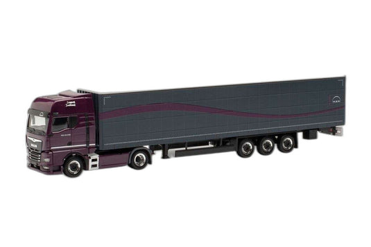 MAN TGX GX 18.540 カーテン ターポリン/ Herpa 1/87  模型 ミニカー