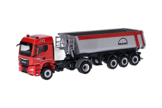 MAN TGS TM 18.520 ダンプ セミトレーラー/ Herpa 1/87  模型 ミニカー