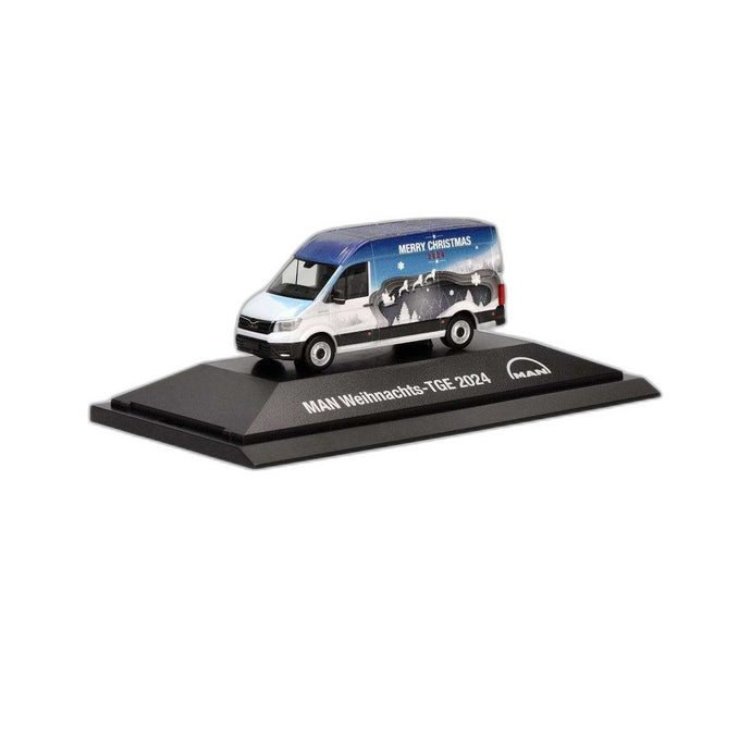 MAN クリスマス 2024 MAN TGE 3.180/ Herpa 1/87  模型 ミニカー