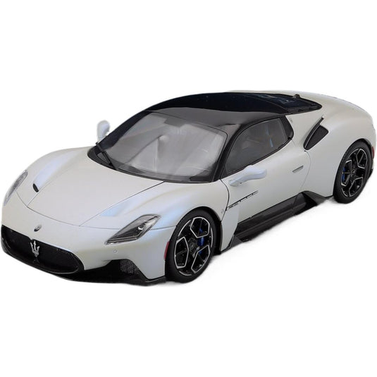 Maseratiマセラティ MC20 Gloss Black Roofグロスブラックルーフ 2020 Bianco Audaceビアンコオーダチェ White Bl / Maserati Models 1/18 ミニカー