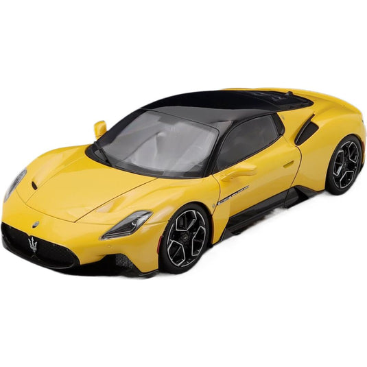 Maseratiマセラティ MC20 Gloss Black Roofグロスブラックルーフ 2020 Giallo Genioジャッロジェニオ Yellow Bla / Maserati Models 1/18 ミニカー
