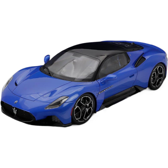 Maseratiマセラティ MC20 Gloss Black Roofグロスブラックルーフ 2020 Blu Infinitoブルーインフィニート Blue Met / Maserati Models 1/18 ミニカー