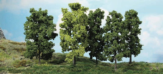 鉄道模型 Heki 落葉樹 5本セット 18 cm 5 leaf trees