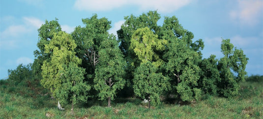 HOゲージ 鉄道模型 Heki 落葉樹 14本入 5-12cm Deciduous trees 5-12 cm high