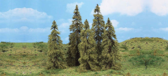 HOゲージ 鉄道模型 Heki カラマツ 5本入 14-18cm Five larch trees 14-18 cm