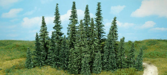 Nゲージ 鉄道模型 Heki モミの木 100本入 5-7cm Fir trees 5-7 cm