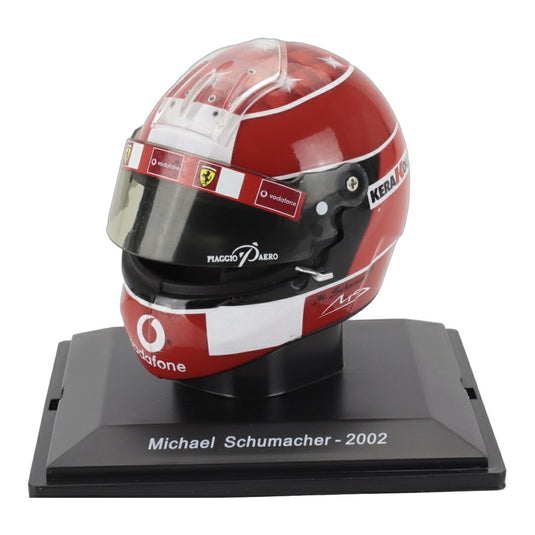 【予約】 Michael Schumacher ヘルメット Ferrari F2002 2002年ワールドチャンピオン レッド / EDICOLA 1/5 ミニカー