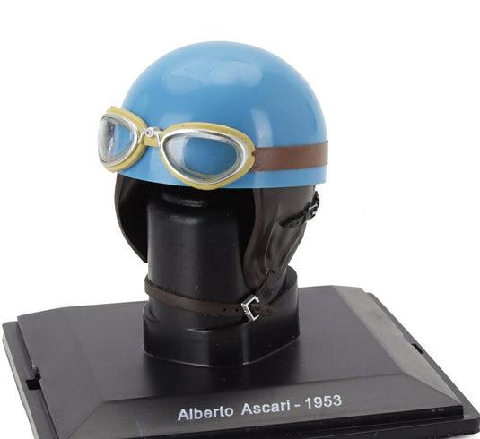 Helmetヘルメット F1 アルベルトアスカリ 500 F2 チーム Ferrariフェラーリ ワールドチャンピオン 1953 ライトブルー SPARK-EDITION-CASCHI-DEI-PILOTI-FERRARI-COLLECTION / ED
