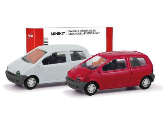 ルノー トゥインゴ ミニキット グレー/ボルドー Renault ヘルパ 1/87 / Herpa 1/87 ミニカー