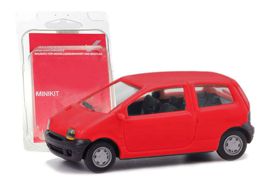 Renaultルノー Twingoトゥインゴ ストロベリーレッド コンパクトカー 模型 モデル / Herpa 1/87 ミニカー 模型
