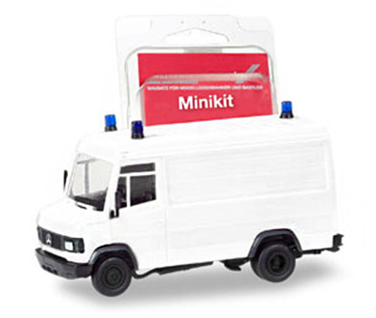 Mercedes-Benzメルセデスベンツ T2 ボックスバン 働く車 模型 モデル / Herpa 1/87 ミニカー 模型