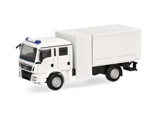 MAN TGM MzGW 組み立てキット ミニキット ホワイト ヘルパ 1/87 / Herpa 1/87 ミニカー