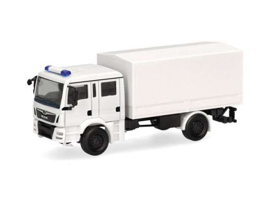 MAN TGM MzKW 組み立てキット ミニキット ホワイト ヘルパ 1/87 / Herpa 1/87 ミニカー