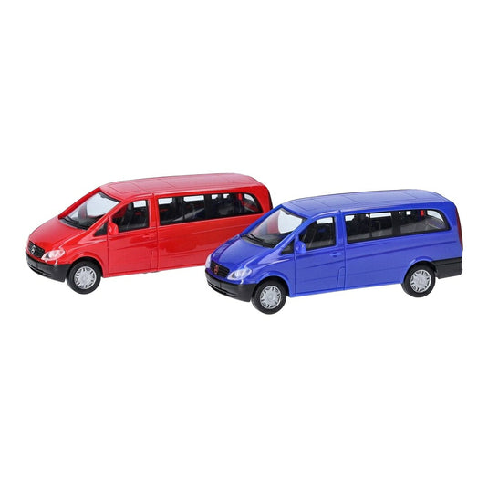 メルセデス・ベンツ Vito バス 2台セット レッド/ブルー / Herpa 1/87 組立キット
