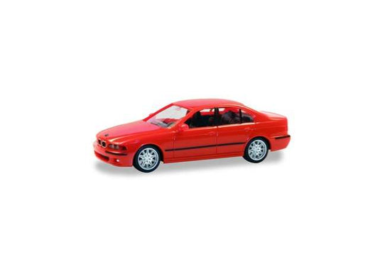 BMW M5 (E39) レッド ヘルパ 1/87 ミニカー 鉄道模型 ジオラマ / Herpa 1/87 ミニカー