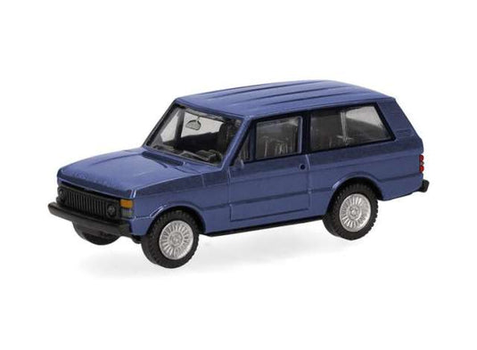 レンジローバー ブルー Range Rover ミニカー ヘルパ 1/87 / Herpa 1/87 ミニカー