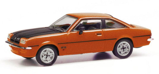 Opelオペル マンタ B レッド/ブラック スポーツカー 模型 モデル / Herpa 1/87 ミニカー 模型