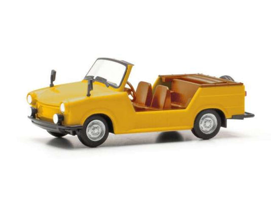 トラバント ギューベル イエロー Trabant Kubel ヘルパ 1/87 ミニカー / Herpa 1/87 ミニカー