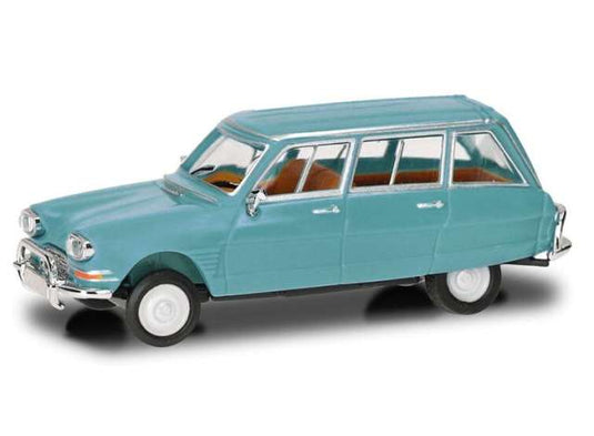 シトロエン AMI 6 ブレーク ターコイズ Citroen AMI 6 ヘルパ / Herpa 1/87 ミニカー
