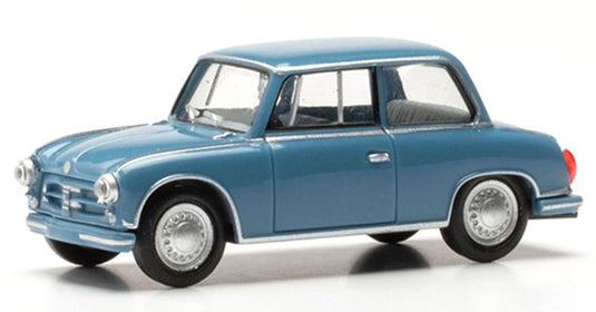 AWZ P 70 セダン ブリリアントブルー 旧車 模型 ダイキャスト モデル / Herpa 1/87 ミニカー 模型