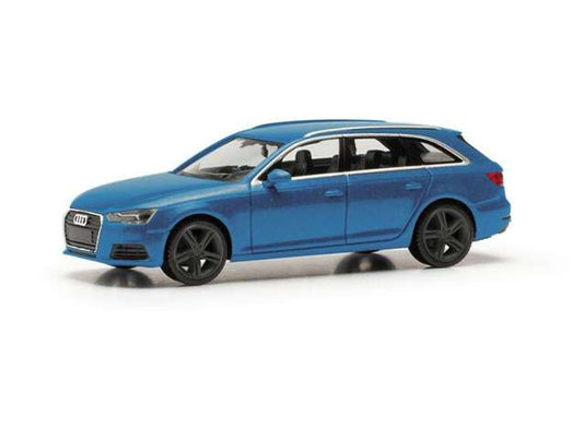 アウディ A4 アバント ブルー Audi A4 Avant ヘルパ 1/87 / Herpa 1/87 ミニカー