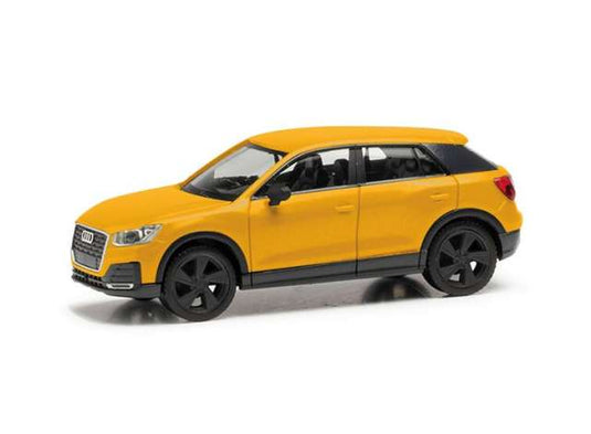 アウディ Q2 イエロー Audi Q2 ミニカー ヘルパ 1/87 / Herpa 1/87 ミニカー