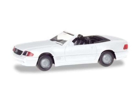 メルセデスベンツ 500SL (R129) ホワイト 500SL ヘルパ 1/87 / Herpa 1/87 ミニカー