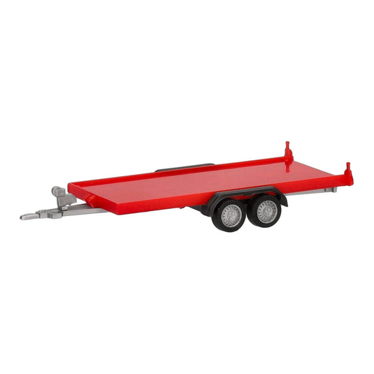 輸送 トレーラー レッド 運搬車 / Herpa 1/87 トラック模型