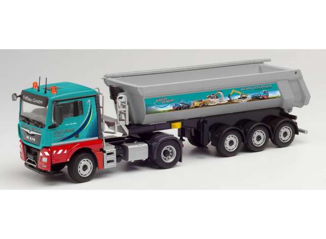 MAN TGX XL E6 R.Sz. シュムッターメイヤー ブルーレッドグレー/Herpa 1/50ミニカー