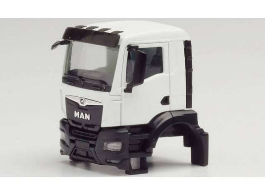 MAN TGS NN キャビン 建設仕様 2個セット ホワイト パーツ ヘルパ / Herpa 1/87 ミニカー