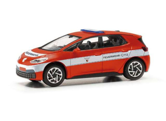 フォルクスワーゲン ID.3 ニュルンベルク消防署 消防車 ヘルパ 1/87 / Herpa 1/87 ミニカー