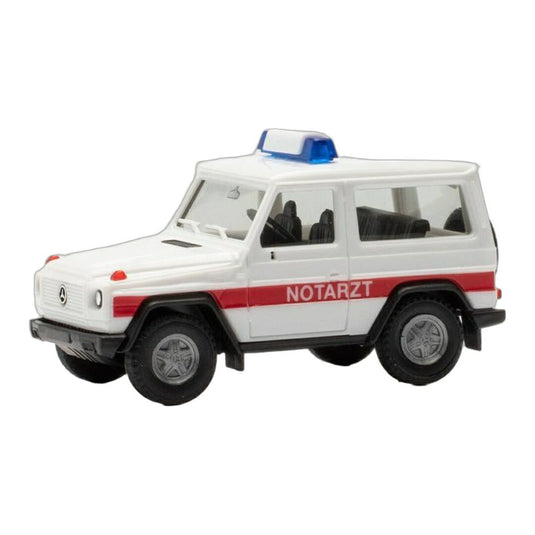 ベーシック Notarzt メルセデス・ベンツ Gクラス 救急車 緊急車両 / Herpa 1/87 ミニカー