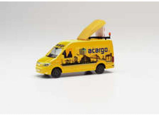 MAN TGE BF3 A-Cargo イエロー 働く車 ヘルパ 1/87 ミニカー / Herpa 1/87 ミニカー