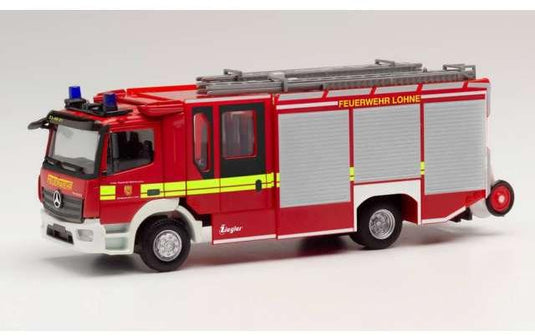 メルセデスベンツ アテゴ 消防車 ヴィートマールシェン消防署 働く車 / Herpa 1/87 ミニカー
