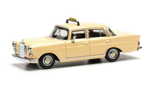 Mercedes-Benzメルセデスベンツ 200 タクシー アイボリー 模型 モデル / Herpa 1/87 ミニカー 模型