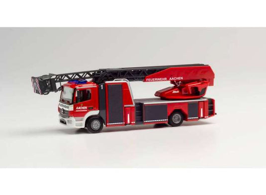 Mercedes Benz Atego ローゼンバウアー DL アーヘン消防署 レッドブラック/Herpa 1/87ミニカー