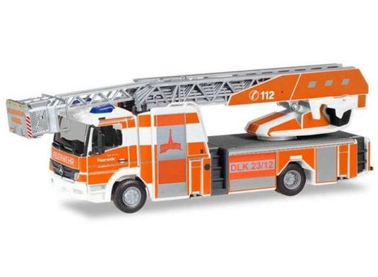 2010 Mercedes Benz Atego ローゼンバウアー ドレリーター 消防署カッセル/Herpa 1/87ミニカー