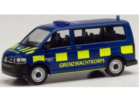 フォルクスワーゲン T6 スイス国境警備隊 働く車 ヘルパ 1/87 ミニカー / Herpa 1/87 ミニカー
