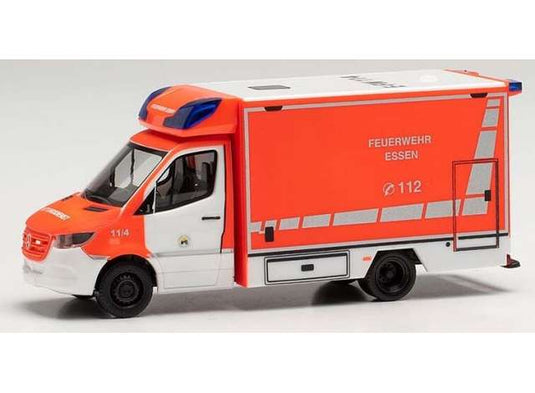 Mercedes Benz スプリンター 消防署 エッセン オレンジホワイト/Herpa 1/87ミニカー