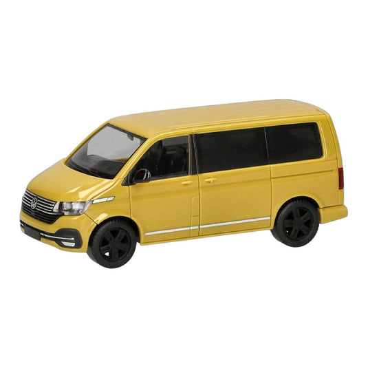 フォルクスワーゲン T6.1 カラベル イエロー ミニバン / Herpa 1/87 ミニカー