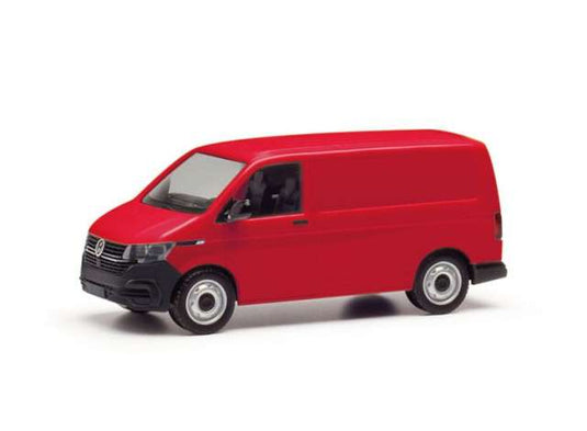 フォルクスワーゲン T6.1 パネルバン レッド VW T6.1 ヘルパ 1/87 / Herpa 1/87 ミニカー