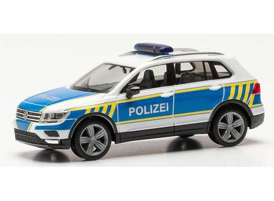 フォルクスワーゲン ティグアン ザクセン=アンハルト州警察 警察車両 ヘルパ / Herpa 1/87 ミニカー