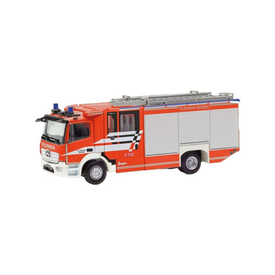 Herpa Feuerwehr Bremen Mercedes Benz Atego 13 Ziegler Z-Cab 097420/ Herpa 1/87  模型