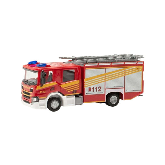 Herpa Feuerwehr Scania CP クルーキャブ 消防車 097505/ Herpa 1/87  模型